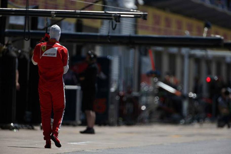 La qualifica di Vettel dura poco, il suo GP sar durissimo. LaPresse